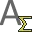 Sum of Text icon
