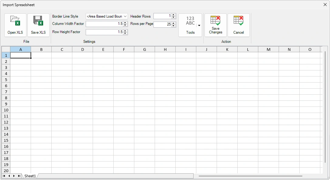 Manage Spreadsheet Imports dialog box - Kobi Toolkit for Revit